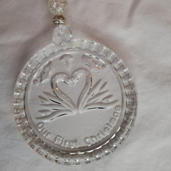 Waterford Our First Christmas Ornament - Picture 2 of 3